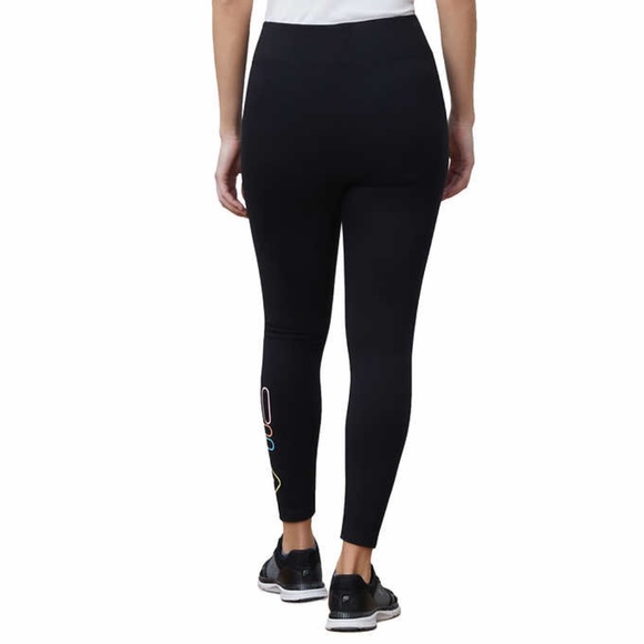 Fila Women's High Waist Legging - Black - Picture 3 of 3